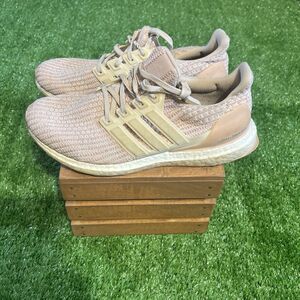 Womens Adidas UltraBoost Ash Peach Pink Running Shoes BB6497 Women's Size 7.5